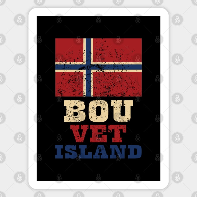 Flag of Bouvet Island Sticker by KewaleeTee